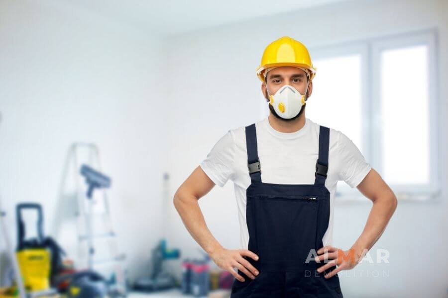 how to protect against dust during a demolition 1
