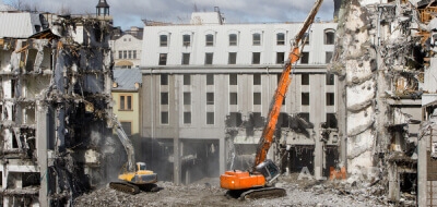 complete demolition Maple