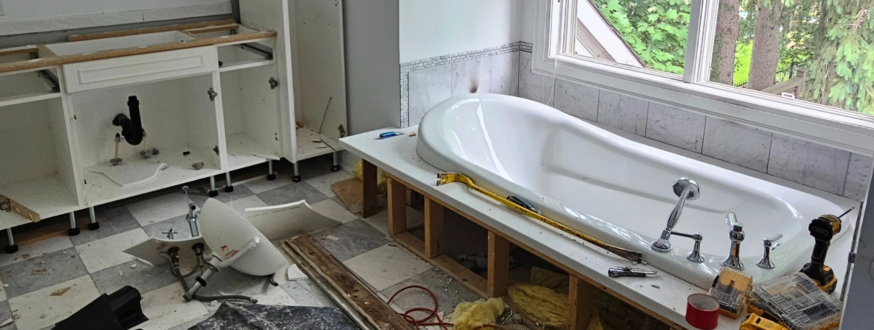 bathroom demolition services toronto gta