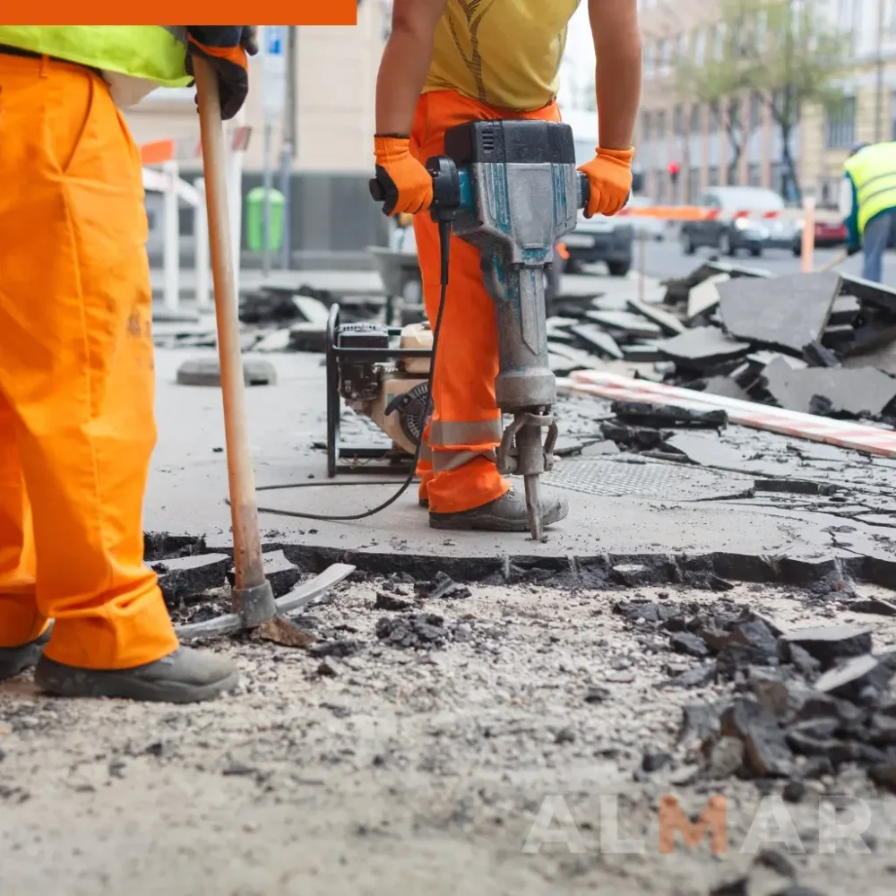 parking lot and paving demolition contractors gta