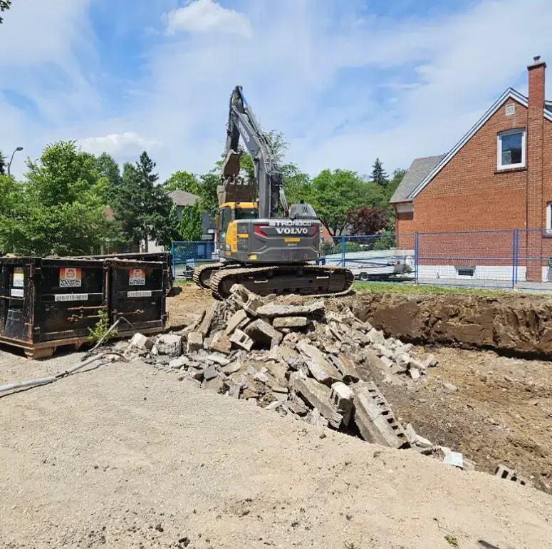 home foundation tear down in toronto
