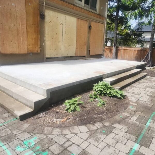 dismantling second story patio beams