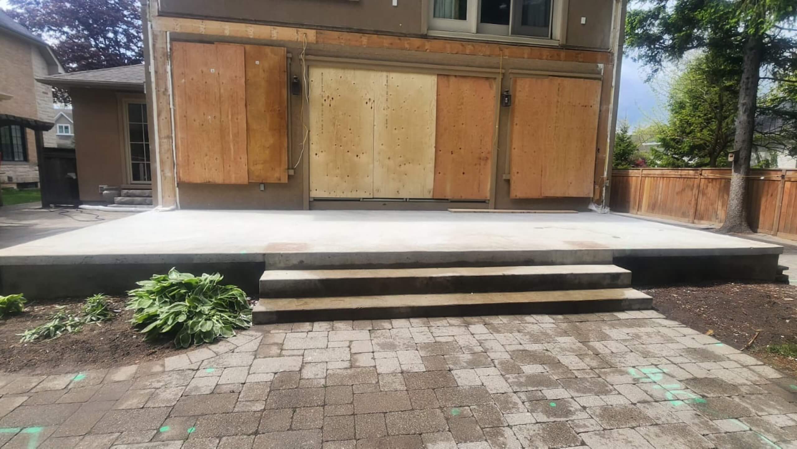 heavy timber and post removal