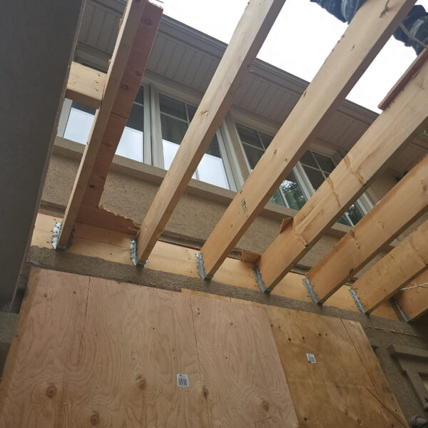 oakville deck structure dismantling