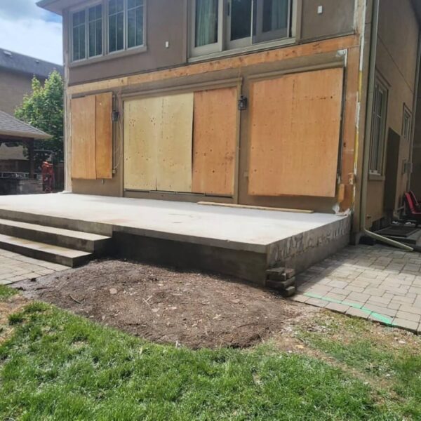 partial outdoor demolition oakville