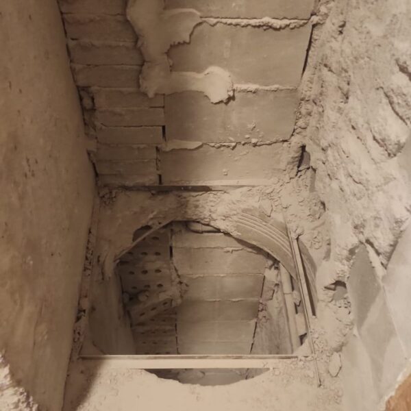 clay flue liner demolition project hamilton